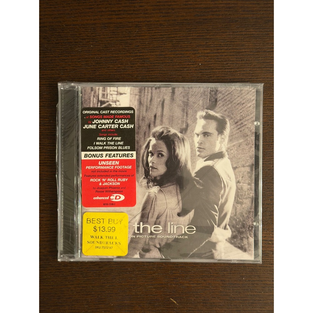 Walk The Line Soundtrack CD Johnny Cash June Carter Joaquin Phoenix Sealed New